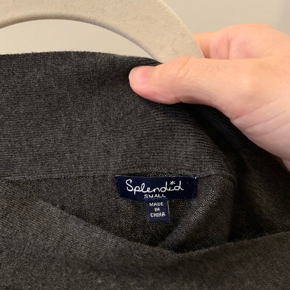 Splendid women oversized poncho/batwing sweater size Small - Picture 4 of 6